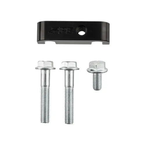 Pacific Performance Engineering - 113059420 | PPE Performance Fuel Filter Mount Spacer Kit For GM 6.6L Duramax