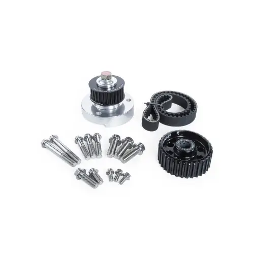 Pacific Performance Engineering - 114051200 | PPE Performance Pump Drive Kit (Pulleys And Belt) For Dry Sump Pump GM 6.6L Duramax