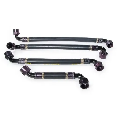 Pacific Performance Engineering - 114051300 | PPE Performance Oil Line Kit for Dry Sump System For GM 6.6L Duramax