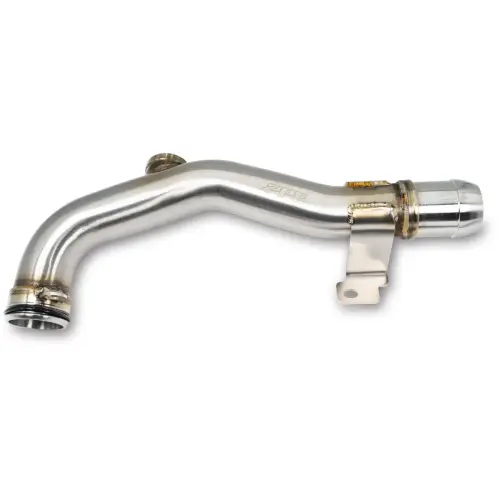 Pacific Performance Engineering - 119001100 | PPE Performance 304 Stainless Steel Engine Coolant Return Pipe For GM 6.6L Duramax | Raw Finish