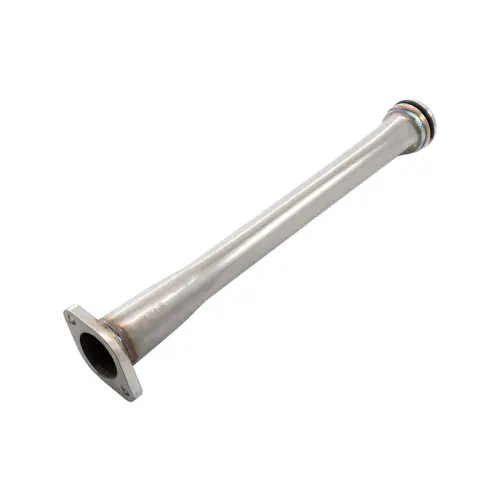 Pacific Performance Engineering - 119030100 | PPE Performance 304 Stainless Steel Coolant Tube (Pump To Oil Cooler) For GM 6.6L Duramax | Raw Finish