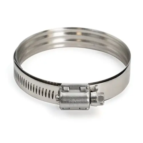 Pacific Performance Engineering - 515005250 | PPE Performance Full Stainless Steel Clamps With W-Style Inner Liner |  52-76mm Range