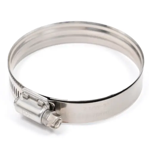 Pacific Performance Engineering - 515005300 | PPE Performance Full Stainless Steel Clamps With W-Style Inner Liner | 65-89mm Range