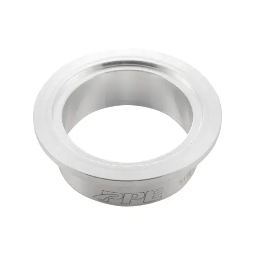 Pacific Performance Engineering - 517217502 | PPE Performance Aluminum V-Band Flange Exhaust Side (F) | 1.75 Inch Dimensions
