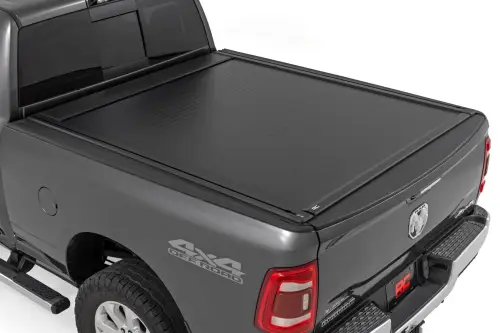 Rough Country - 51309650 | Rough Country Powered Retractable Bed Cover For Ram 1500 / 2500 | 6' 4" Bed