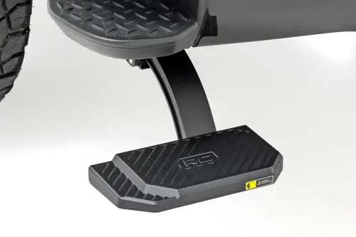 Rough Country - PW059391 | Rough Country Retractable Bed Step, Manual Pull For Chevrolet Silverado/GMC Sierra 2500 HD/3500 HD