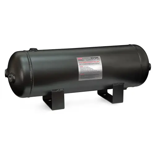 VIAIR - 91028A-BL | VIAIR Aluminum Series Air Tanks | 2.5 Gallon Capacity, (6) 1/4 Inch NPT Port Connection