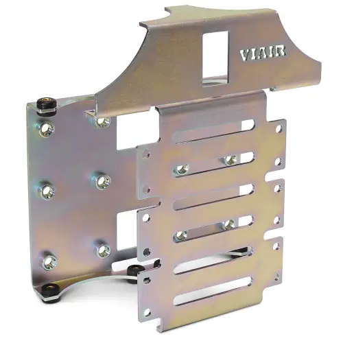 VIAIR - 95921 | VIAIR VMS Dual Compressor Custom Lock Mount Bracket | 380/425/400 & 440 C-Models, Stainless Steel