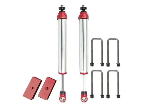 Afe - Advance Flow Engineering - 102-0052-02 | aFe Power Sway-A-Way 2.0 Rear Shock Kit With 1 Inch Lift Blocks For Toyota Tacoma