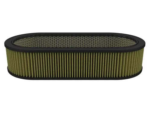 Afe - Advance Flow Engineering - 18-82009G | aFe Power Magnum FLOW Round Racing Air Filter With Pro GUARD7 Media | 18.12" L x 7.25" W x 5.12" H With Expanded Metal