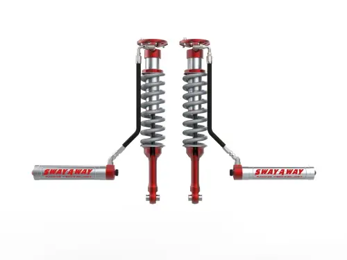 Afe - Advance Flow Engineering - 301-5600-10-CA | aFe Power Control Sway-A-Way 2.5 Inch Front Coilover Kit With Remote Reservoir & Compression Adjusters For Ford F-150 SVT Raptor