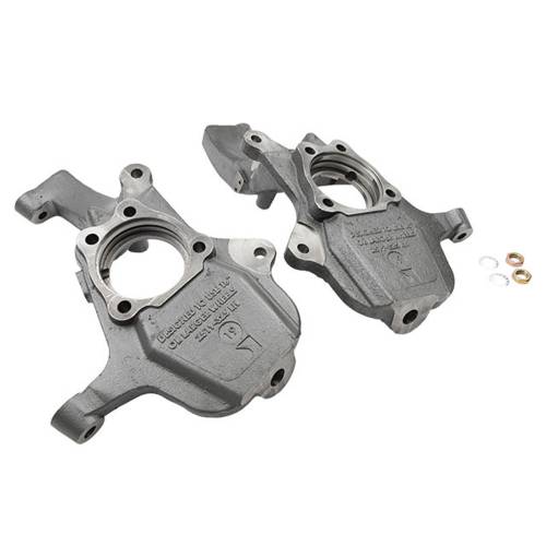 Belltech - 2519 | Belltech 2 Inch GM Drop Spindle Set (2019-2026 Silverado/Sierra 1500 2WD/4WD)