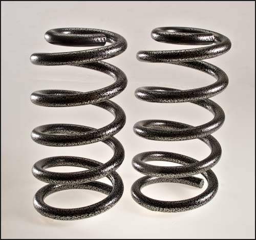 DJM Suspension - CS2007F-2 | DJM Suspension 2 Inch Front Lowering Coils (2007-2015 Silverado, Sierra 1500 2WD/4WD)