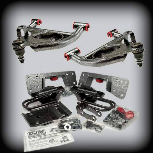 DJM Suspension - DJM2599-46 | DJM Suspension 4 Inch Front / 6 Inch Rear Lowering Kit for 1999-2006 Silverado, Sierra 1500 2WD (Shocks Included)