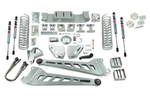 McGaughys Suspension Parts - 54417 | McGaughys 8 Inch Lift Kit 2019-2024 Dodge Ram 3500 Radius Arms 4WD