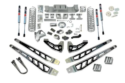 McGaughys Suspension Parts - 54419 | McGaughys 8 Inch Lift Kit 2019-2024 Dodge Ram 3500 4-Link Kit 4WD