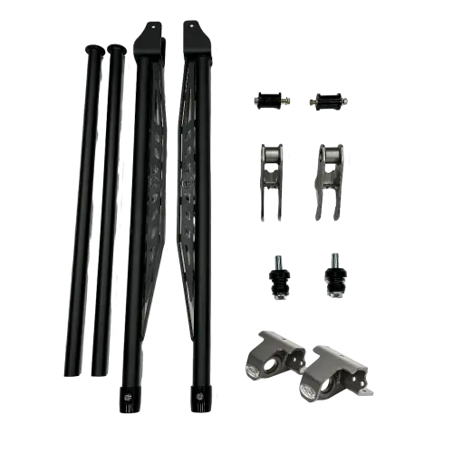 S&B Filters - 102161 | S&B Filters Traction Bar Kit For Ford F-250/F-350 | Long Gusset