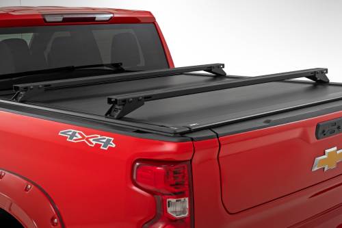 Rough Country - 88207 | Rough Country Adjustable Crossbars, Universal T-Slot For Chevrolet / Ford / GMC / Nissan / Ram / Toyota | Full Size Bed