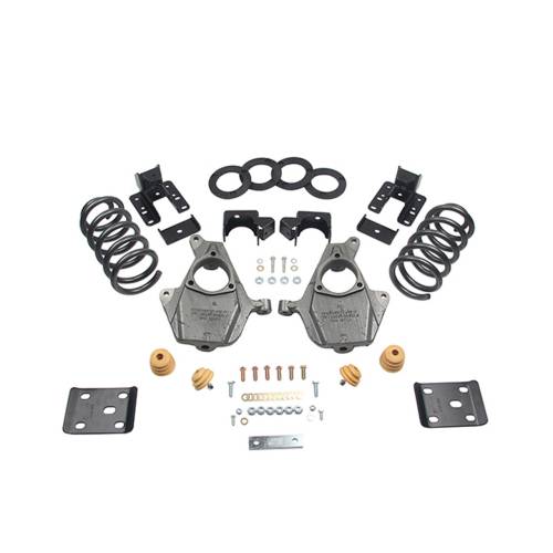 Belltech - 1015 | Belltech 3 or 4 Inch Front / 7 Inch Rear Complete Lowering Kit without Shocks (2016-2018 Silverado/Sierra 1500 Standard Cab 2WD)