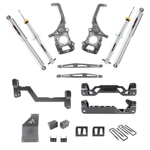 Belltech - 152501TP | Belltech 6-7 Inch Complete Lift Kit with Trail Performance Struts & Shocks (2015-2020 F150 4WD)
