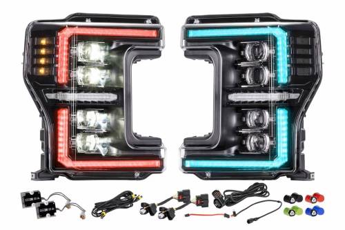 Morimoto - LF2-503R | Morimoto XBGB Evo LED Headlights For Ford F-250 / F-350 / F-450 / F-550* Super Duty | Pair