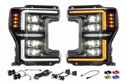 Morimoto - LF2-503 | Morimoto XB Evo LED Headlights For Ford F-250 / F-350 / F-450 / F-550* Super Duty | Pair
