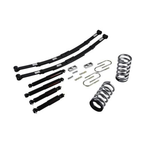 Belltech - 573ND| Belltech 2 or 3 Inch Front / 4 Inch Rear Complete Lowering kit with Nitro Drop Shocks (1995-1997 Blazer/Jimmy 2WD | 6 Cyl)