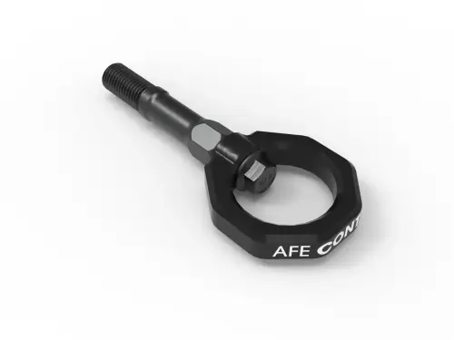 Afe - Advance Flow Engineering - 450-401015-B | AFE Power CONTROL Rear Tow Hook, Black For Chevrolet Corvette C8 V8-6.2L