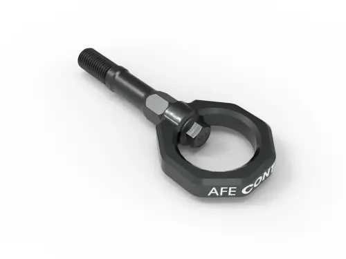 Afe - Advance Flow Engineering - 450-401015-G | AFE Power CONTROL Rear Tow Hook, Gray For Chevrolet Corvette C8 V8-6.2L
