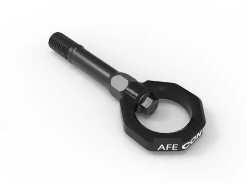 Afe - Advance Flow Engineering - 450-712001-B | AFE Power CONTROL Front Tow Hook, Black For Nissan Z V6-3.0L (tt)
