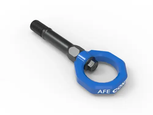 Afe - Advance Flow Engineering - 450-712001-L | AFE Power CONTROL Front Tow Hook, Blue For Nissan Z V6-3.0L (tt)
