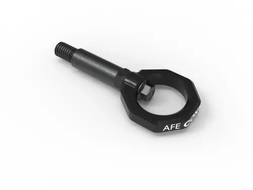 Afe - Advance Flow Engineering - 450-721001-B | AFE Power CONTROL Front Tow Hook, Black For Toyota GR Supra (A90) L4-2.0L (t) / L6-3.0L (t)
