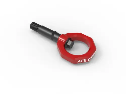Afe - Advance Flow Engineering - 450-721002-R | AFE Power CONTROL Rear Tow Hook, Red For Toyota GR Supra (A90) L4-2.0L (t) / L6-3.0L (t)