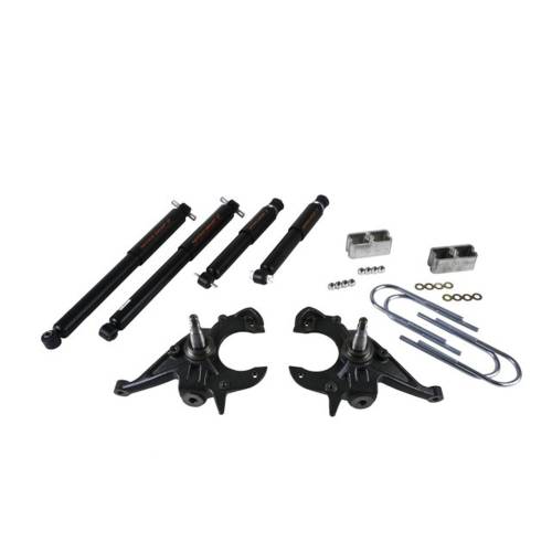 Belltech - 612ND | Belltech 2 Inch Front / 2 Inch Rear Complete Lowering Kit with Nitro Drop Shocks (1982-2004 S10/S15 2WD | 1983-1997 Blazer/Jimmy 2WD)