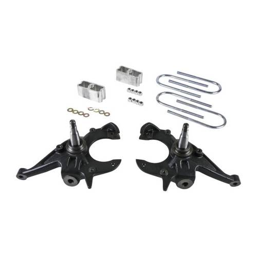 Belltech - 613 | Belltech 2 Inch Front / 2 Inch Rear Complete Lowering Kit without Shocks (1982-2004 S10/S15 2WD)