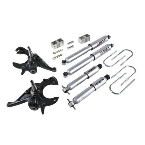 Belltech - 613SP | Belltech 2 Inch Front / 2 Inch Rear Complete Lowering Kit with Street Performance Shocks (1982-2004 S10/S15 2WD)