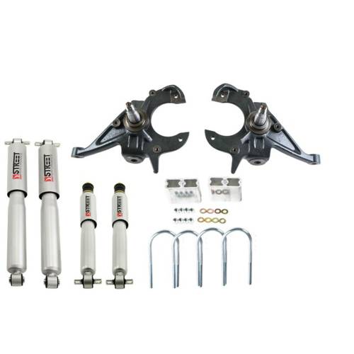 Belltech - 614SP | Belltech 2 Inch Front / 3 Inch Rear Complete Lowering Kit with Street Performance Shocks (1982-2003 S10/S15 | 1983-1997 Blazer/Jimmy 2WD)