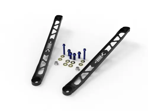 Afe - Advance Flow Engineering - 450-721003-B | AFE Power CONTROL Front Suspension Strut Brace, Black For Toyota GR Supra (A90) L4-2.0L (t) / L6-3.0L (t)