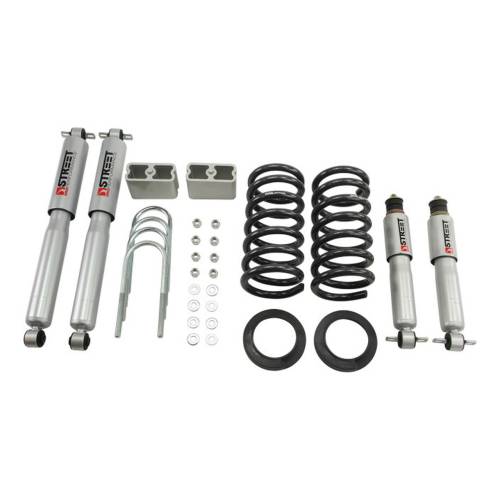 Belltech - 618SP | Belltech 2 or 3 Inch Front / 3 Inch Rear Complete Lowering Kit with Street Performance Shocks (1982-2004 S10/S15 2WD)