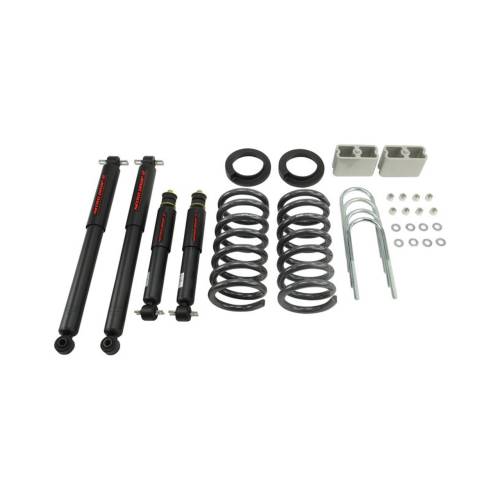 Belltech - 621ND | Belltech 2 or 3 Inch Front / 3 Inch Rear Complete Lowering Kit with Nitro Drop Shocks (1994-2004 S10/S15 2WD)