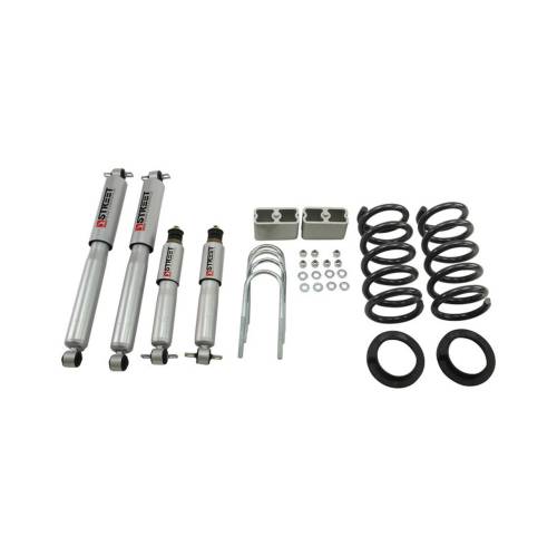 Belltech - 621SP | Belltech 2 or 3 Inch Front / 3 Inch Rear Complete Lowering Kit with Street Performance Shocks (1994-2004 S10/S15 2WD)