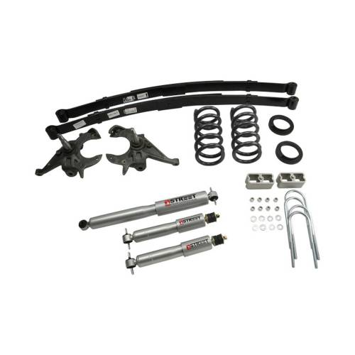 Belltech - 622SP | Belltech 4 or 5 Inch Front / 5 Inch Rear Complete Lowering Kit with Street Performance Shocks (1994-2004 S10/S15 2WD)