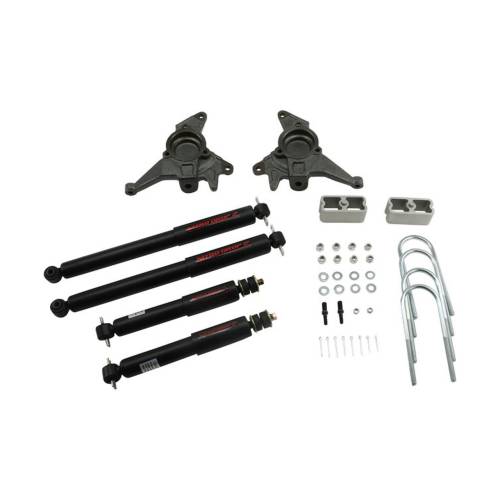 Belltech - 624ND | Belltech 2 Inch Front /  2 Inch Rear Complete Lowering Kit with Nitro Drop Shocks (1998-2005 Blazer/Jimmy 2WD)