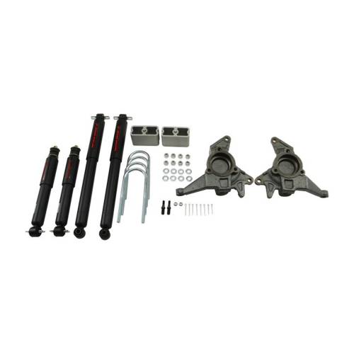Belltech - 625ND | 2 Inch Front / 3 Inch Rear Complete Lowering Kit with Nitro Drop Shocks (1998-2005 Blazer/Jimmy 2WD)