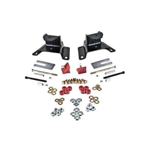 Belltech - 6414 | Belltech 3" Drop Leaf Spring Hanger Kit (Front Hanger)
