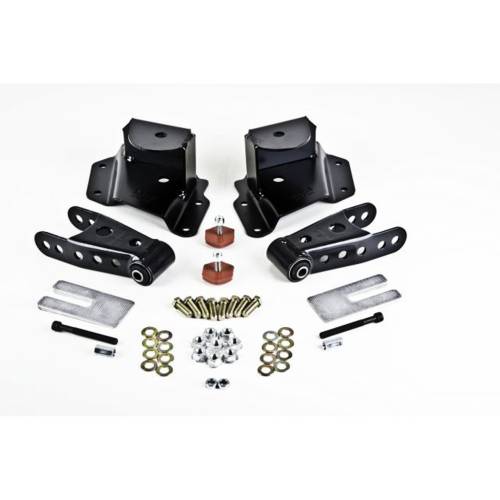 Belltech - 6511 | Belltech 3" Drop Leaf Spring Shackle & Hanger Kit (Front Hanger/Rear Shackle)
