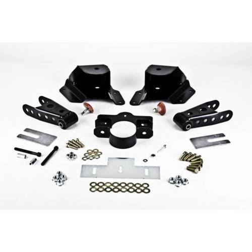 Belltech - 6515 | Belltech 3" Drop Leaf Spring Shackle & Hanger Kit (Front Hanger/Rear Shackle)