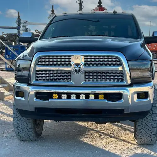 Thuren Fabrication - TF-LEDMT6-10U | Thuren Fabrication In Bumper LED Mount For Ram 2500 / Ram 3500