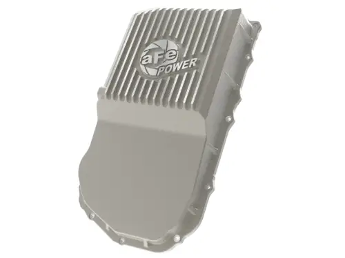 Afe - Advance Flow Engineering - 46-71310A | aFe Power Street Series Transmission Pan, Raw With Machined Fins For RAM TRX (8HP95 Transmission)