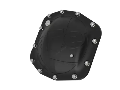 Afe - Advance Flow Engineering - 46-71340B | aFe Power Pro Series Front Differential Cover, Black For Jeep Wrangler JL / Gladiator JT (Dana M210)